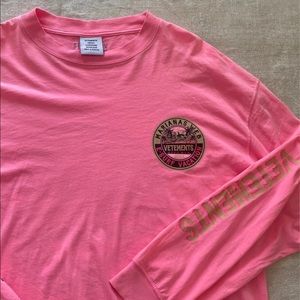 Vetements unisex sweatshirt. Size: small